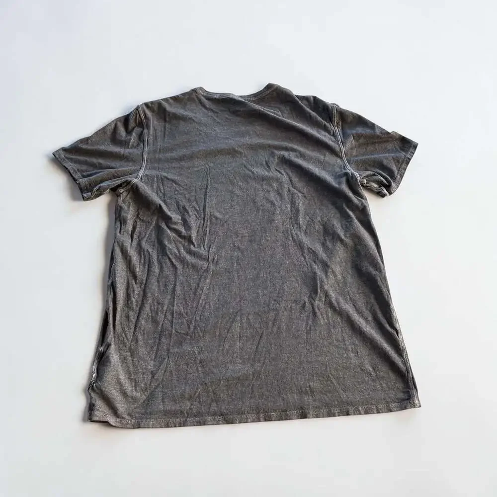 Guess The Washed Tee 100% Pima Cotton V-Neck Shirt - Picture 3 of 6